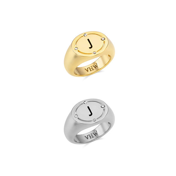 Initial Stamp Ring_2Color