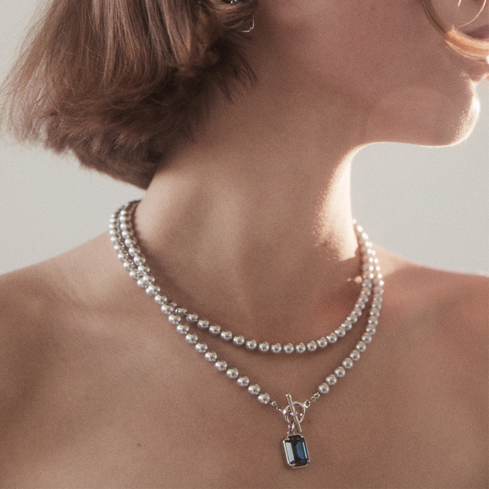 Classic Pearl Necklace_2color