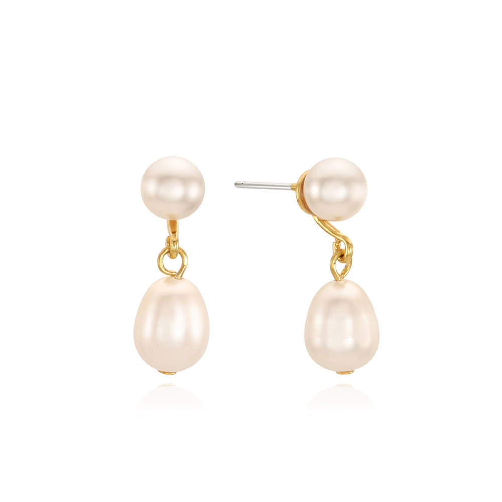 Petit Drop Pearl Earrings_VH2279EA001B