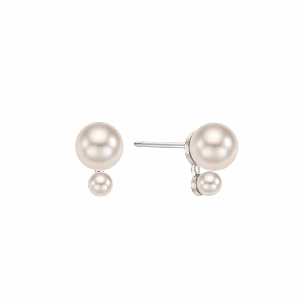 Petit Double Pearl Earrings_VH229DEA003B