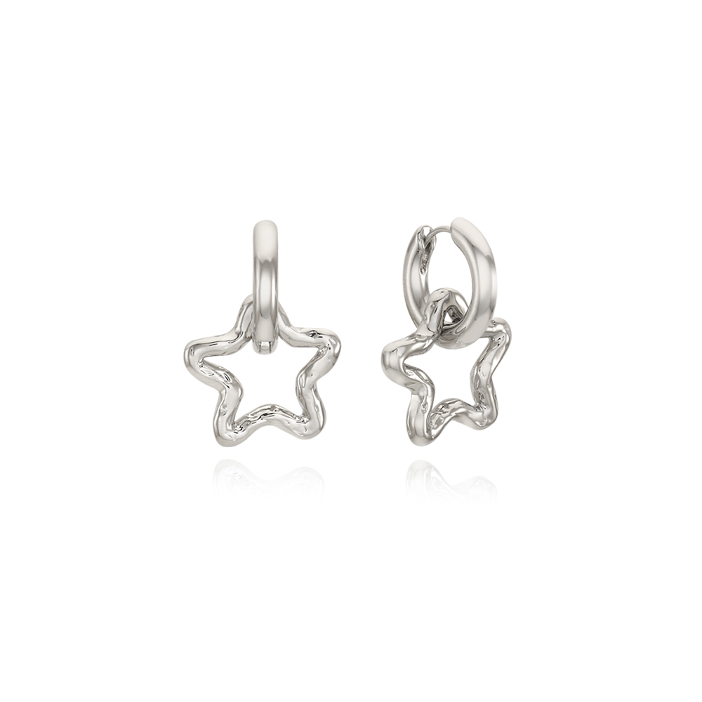 Texture Star Ring Earrings_VH2335EA012B