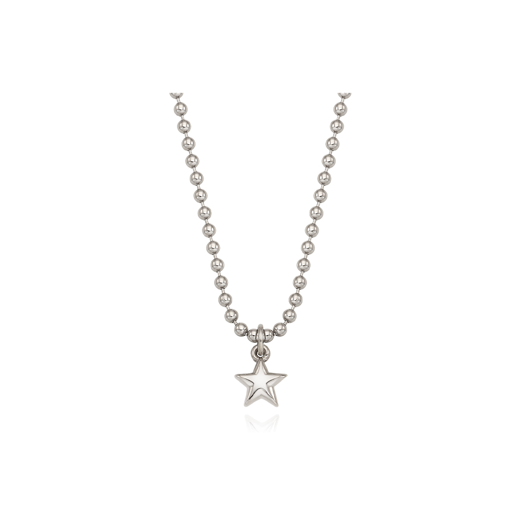 Petit Star Ball Chain Necklace_VH2335NE009B
