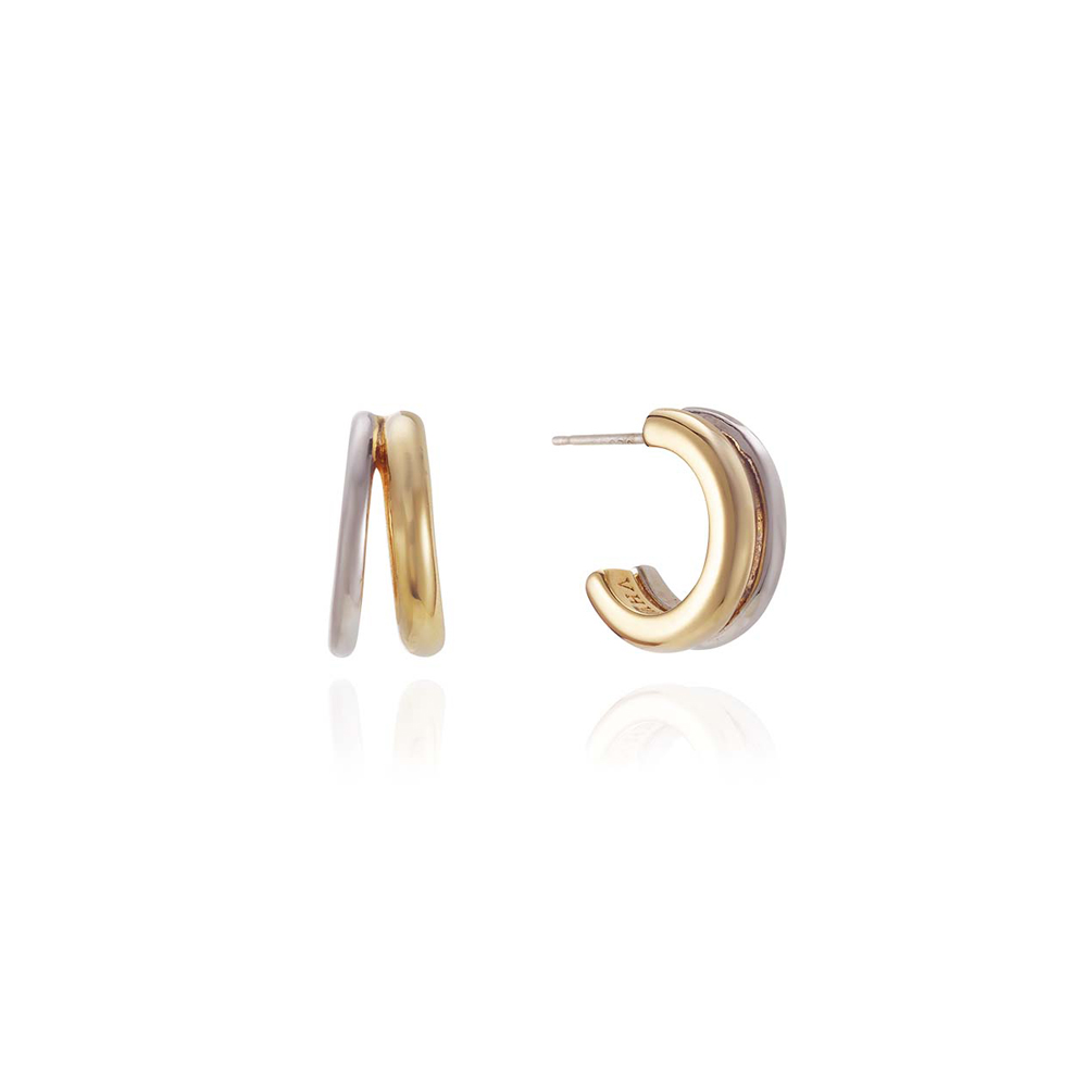 Two-tone Ring Earrings_VH2379EA004B