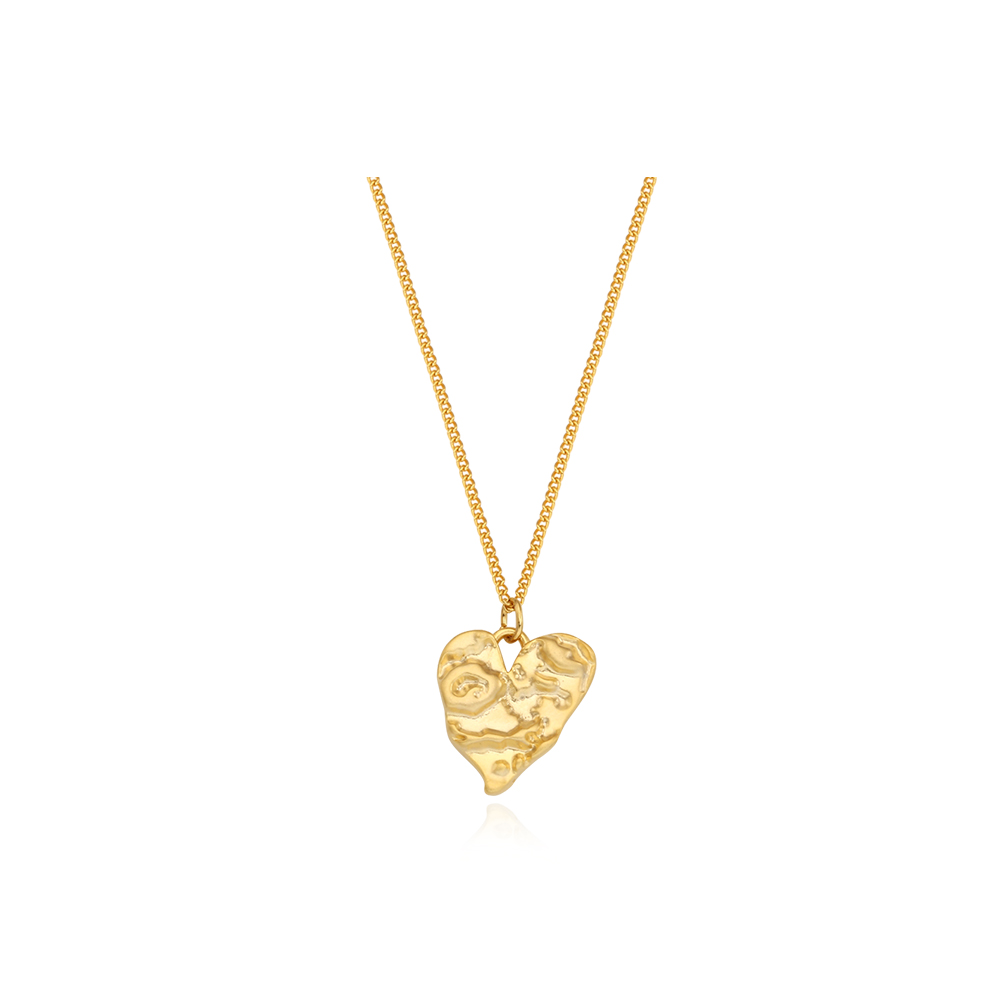 Bumpy Heart Necklace_VH239ONE004B
